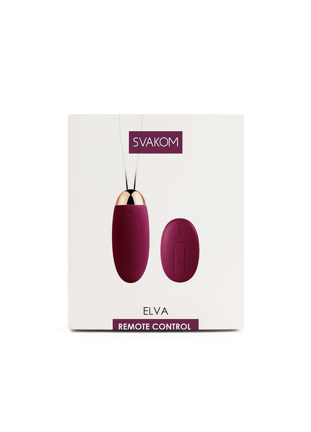 Віброяйце з пультом управління Elva Violet Svakom (258354176)