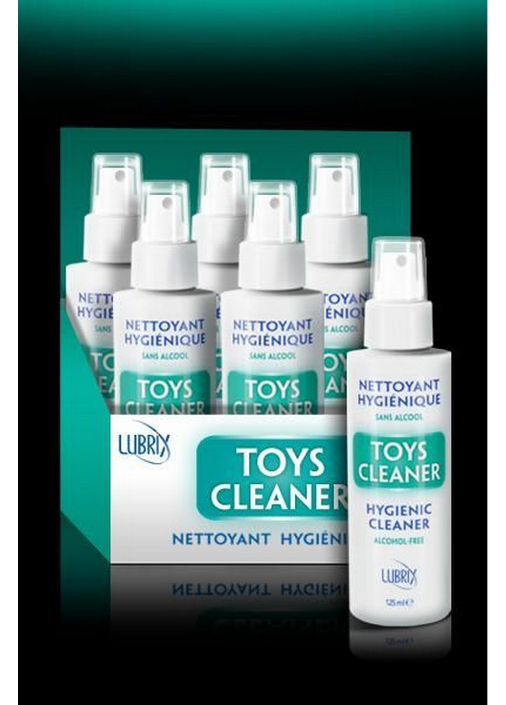 Антибактериальный спрей TOYS CLEANER (125 мл) для дезинфекции игрушек Lubrix (258352474)