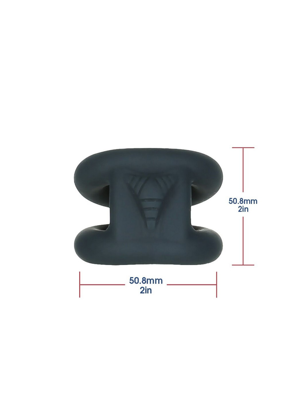 Подвійне ерекційне кільце – Tug – Versatile Silicone Cock Ring Lux (258352452)
