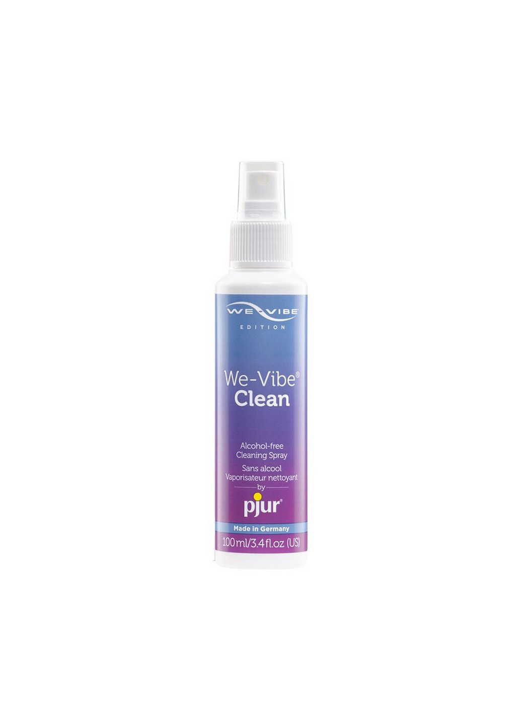 Антибактериальный спрей We-Vibe Clean 100 мл без спирта и ароматизаторов Pjur (258352824)