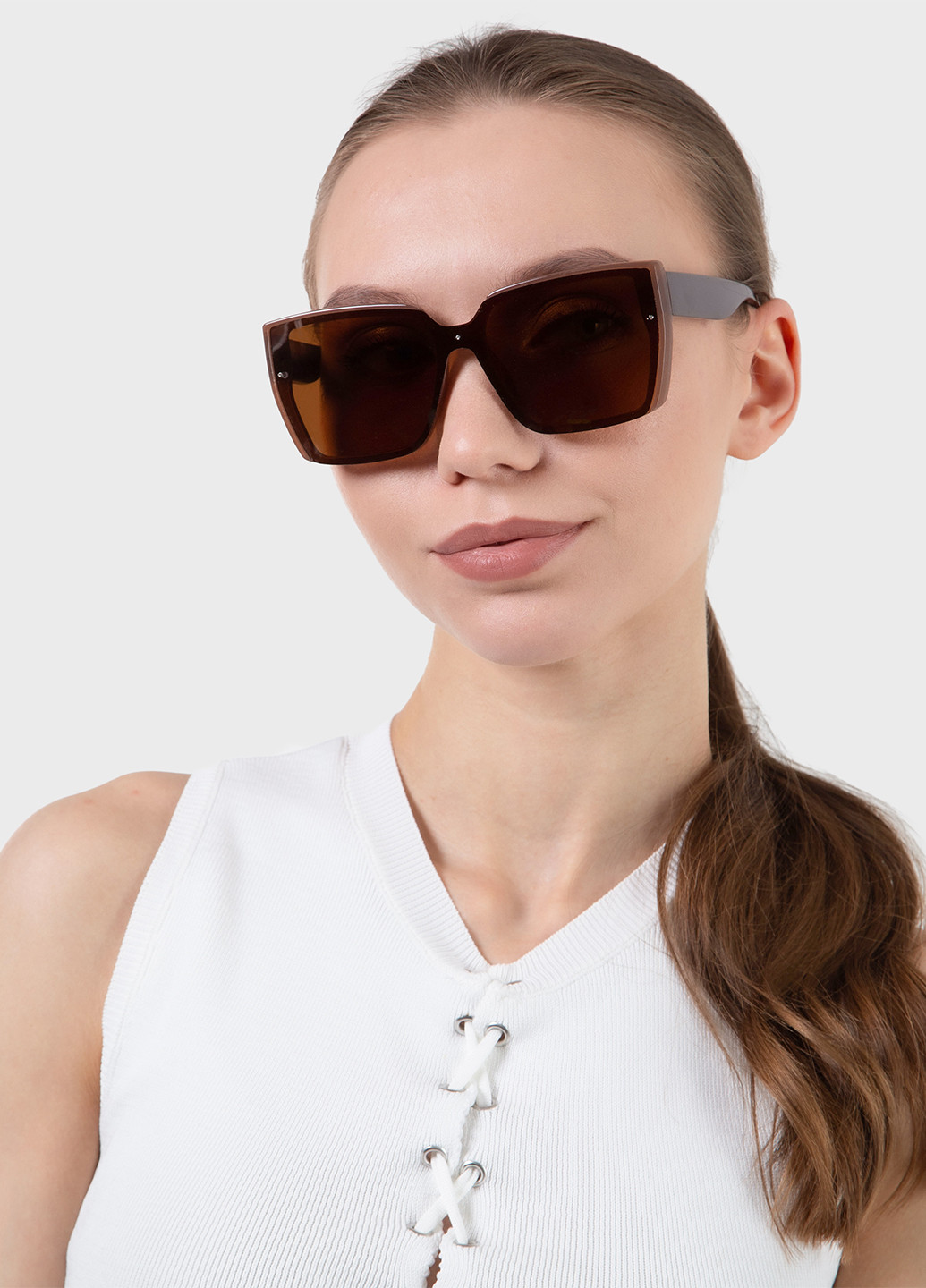 Женские солнцезащитные очки с поляризацией 5020 126032 Gabriela Marioni (258359825)