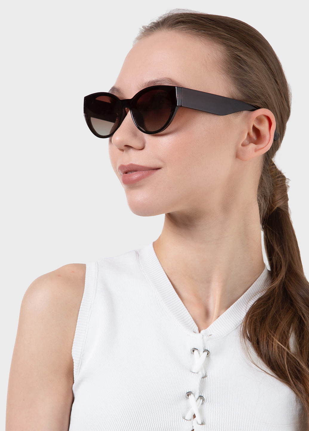 Жіночі сонцезахисні окуляри з поляризацією 5009 126023 Gabriela Marioni (258359831)