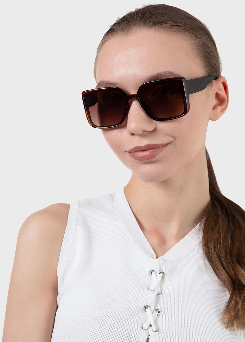 Женские солнцезащитные очки с поляризацией 5005 126011 Gabriela Marioni (258359827)