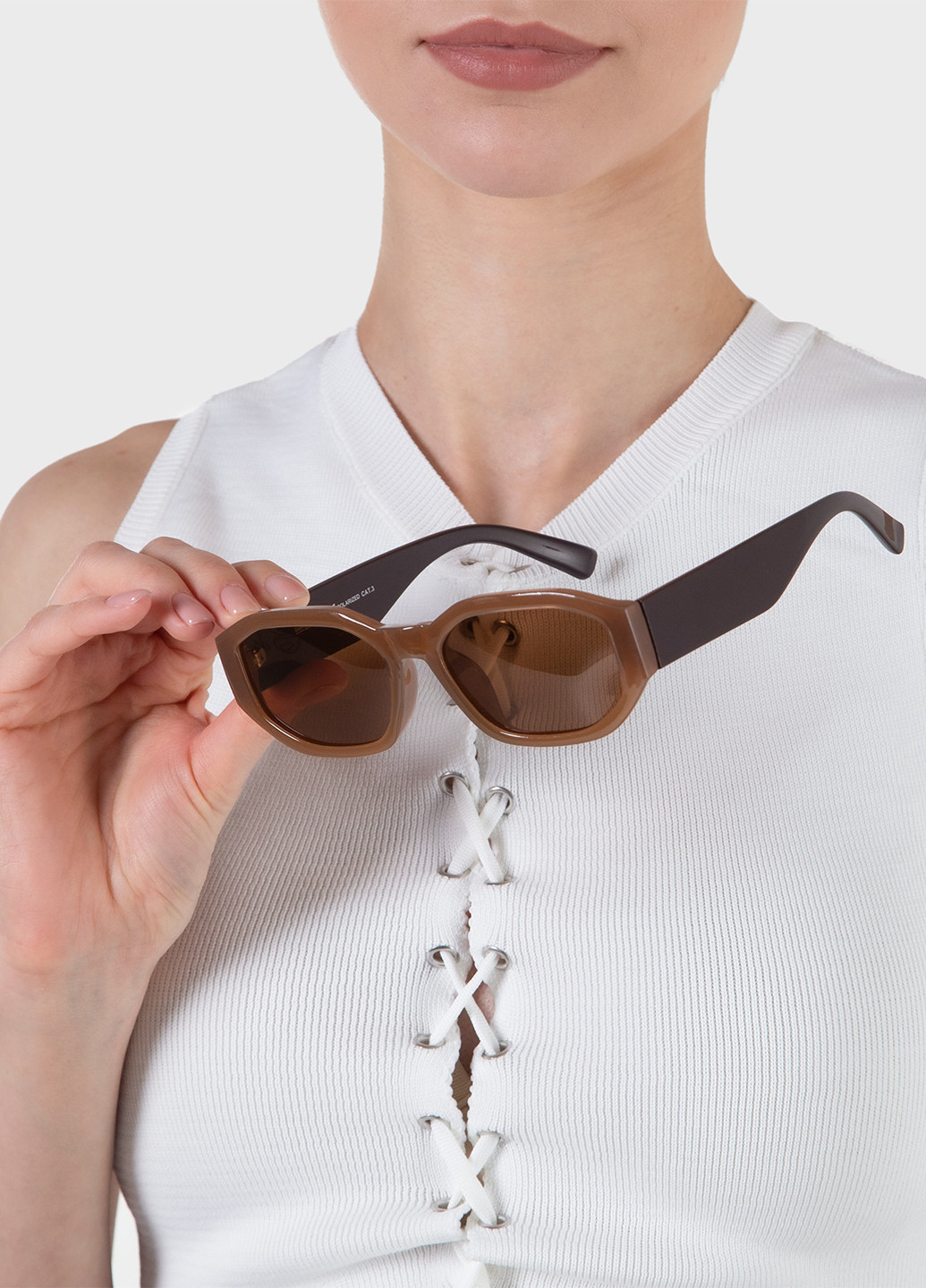 Жіночі сонцезахисні окуляри з поляризацією 5007 126020 Gabriela Marioni (258359839)
