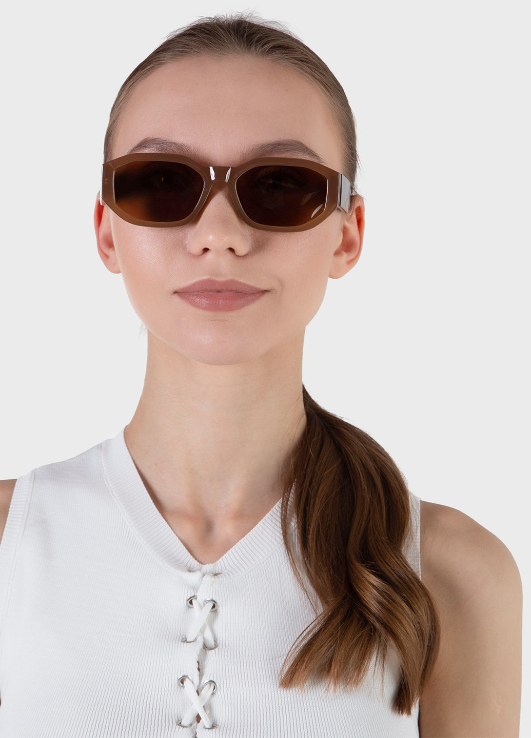 Жіночі сонцезахисні окуляри з поляризацією 5007 126020 Gabriela Marioni (258359839)