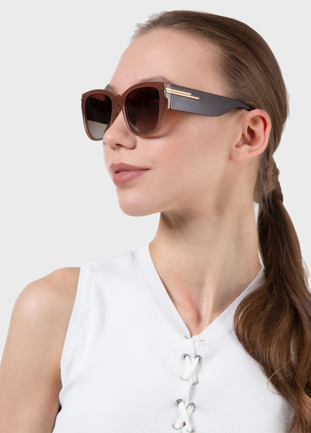 Жіночі сонцезахисні окуляри з поляризацією 5016 126029 Gabriela Marioni (258359857)