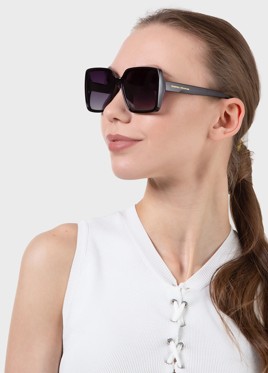 Женские солнцезащитные очки с поляризацией 5006 126014 Gabriela Marioni (258359851)
