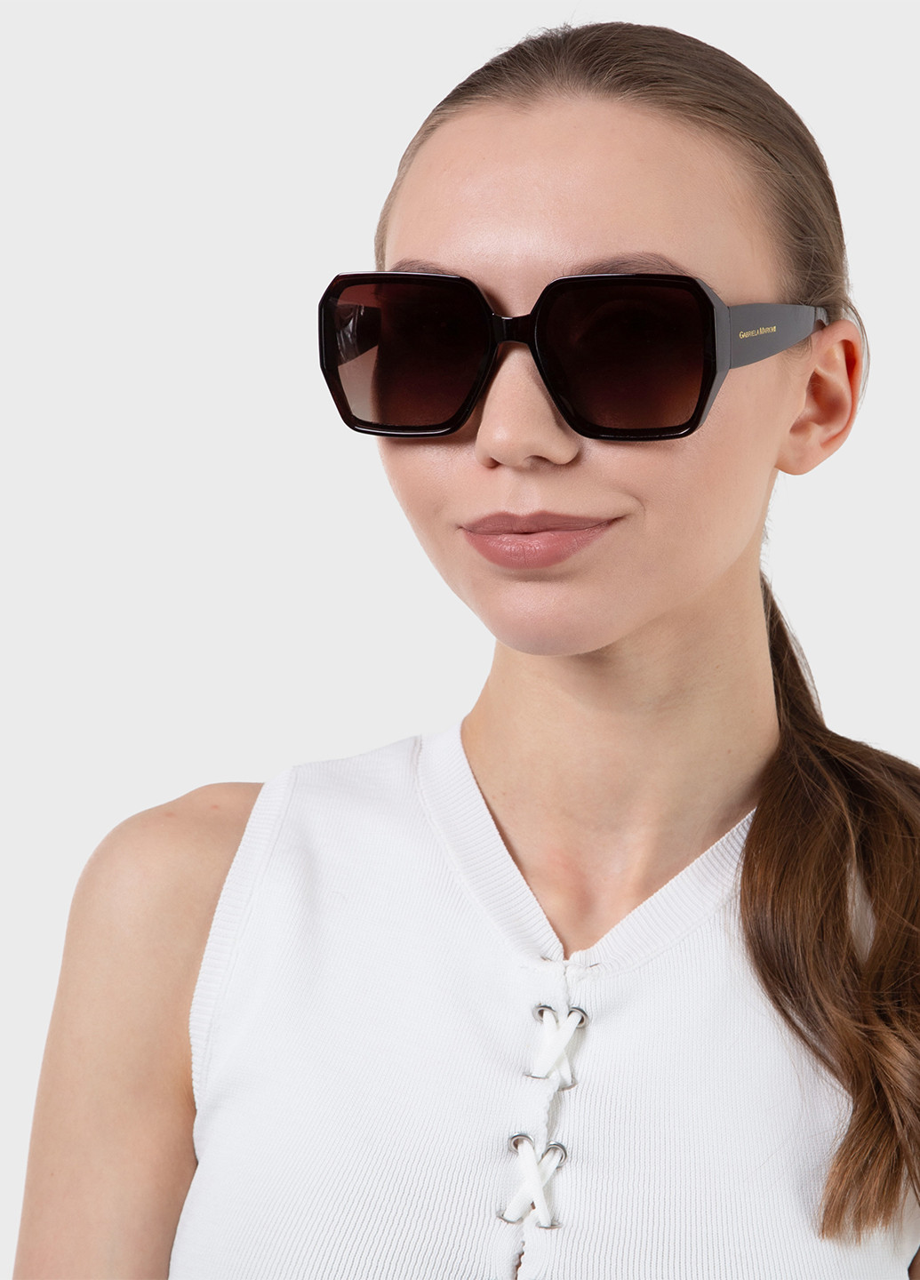 Жіночі сонцезахисні окуляри з поляризацією 5004 126007 Gabriela Marioni (258359856)