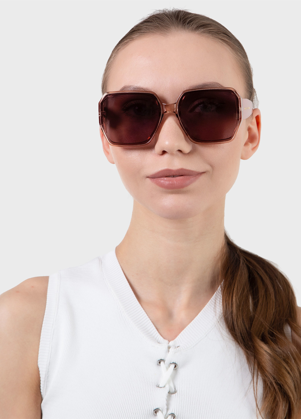 Женские солнцезащитные очки с поляризацией 5004 126009 Gabriela Marioni (258359849)