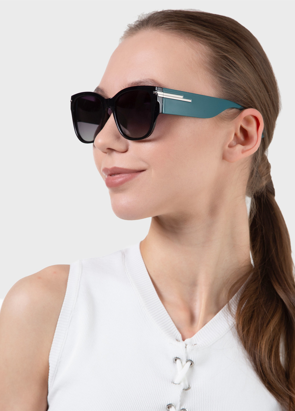 Женские солнцезащитные очки с поляризацией 5016 126027 Gabriela Marioni (258359826)