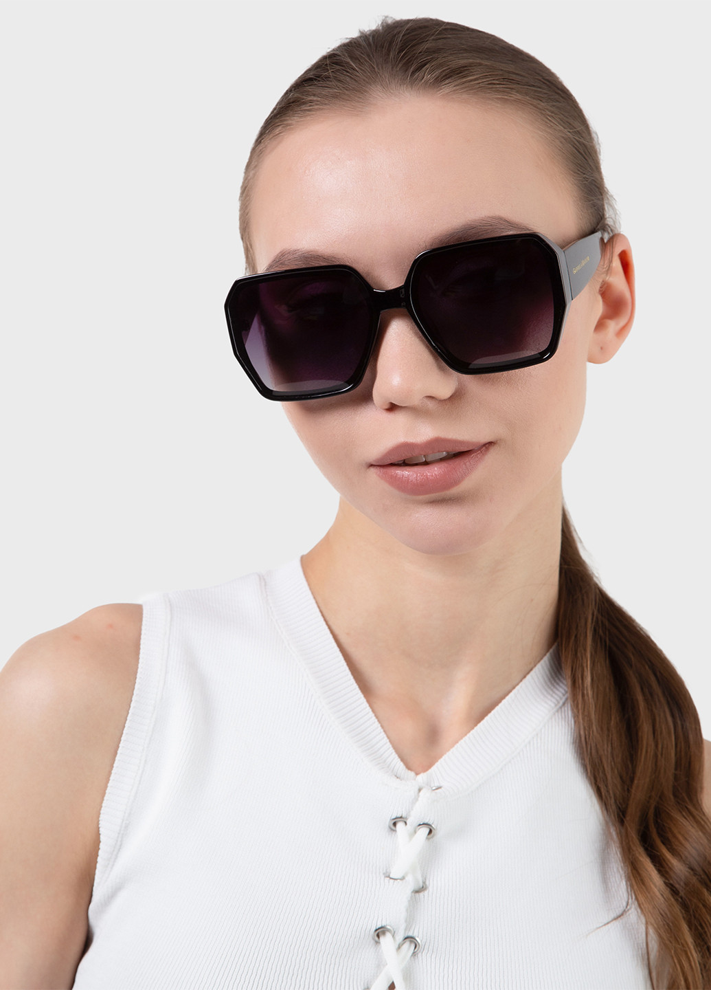 Женские солнцезащитные очки с поляризацией 5004 126006 Gabriela Marioni (258359833)