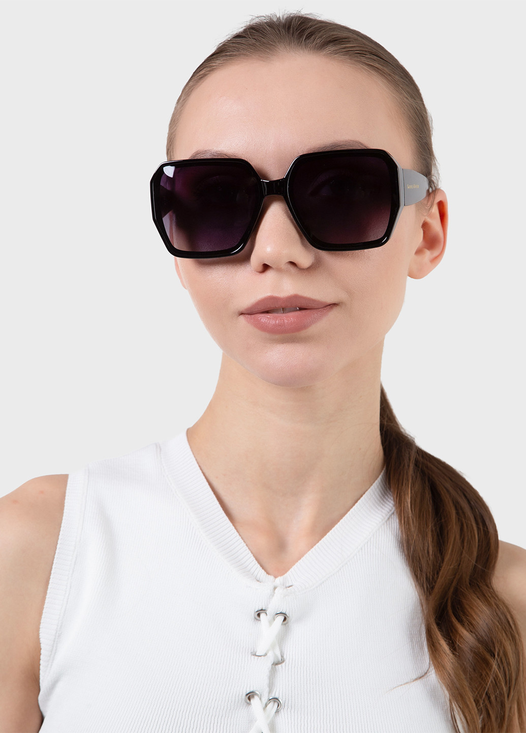 Жіночі сонцезахисні окуляри з поляризацією 5004 126006 Gabriela Marioni (258359833)