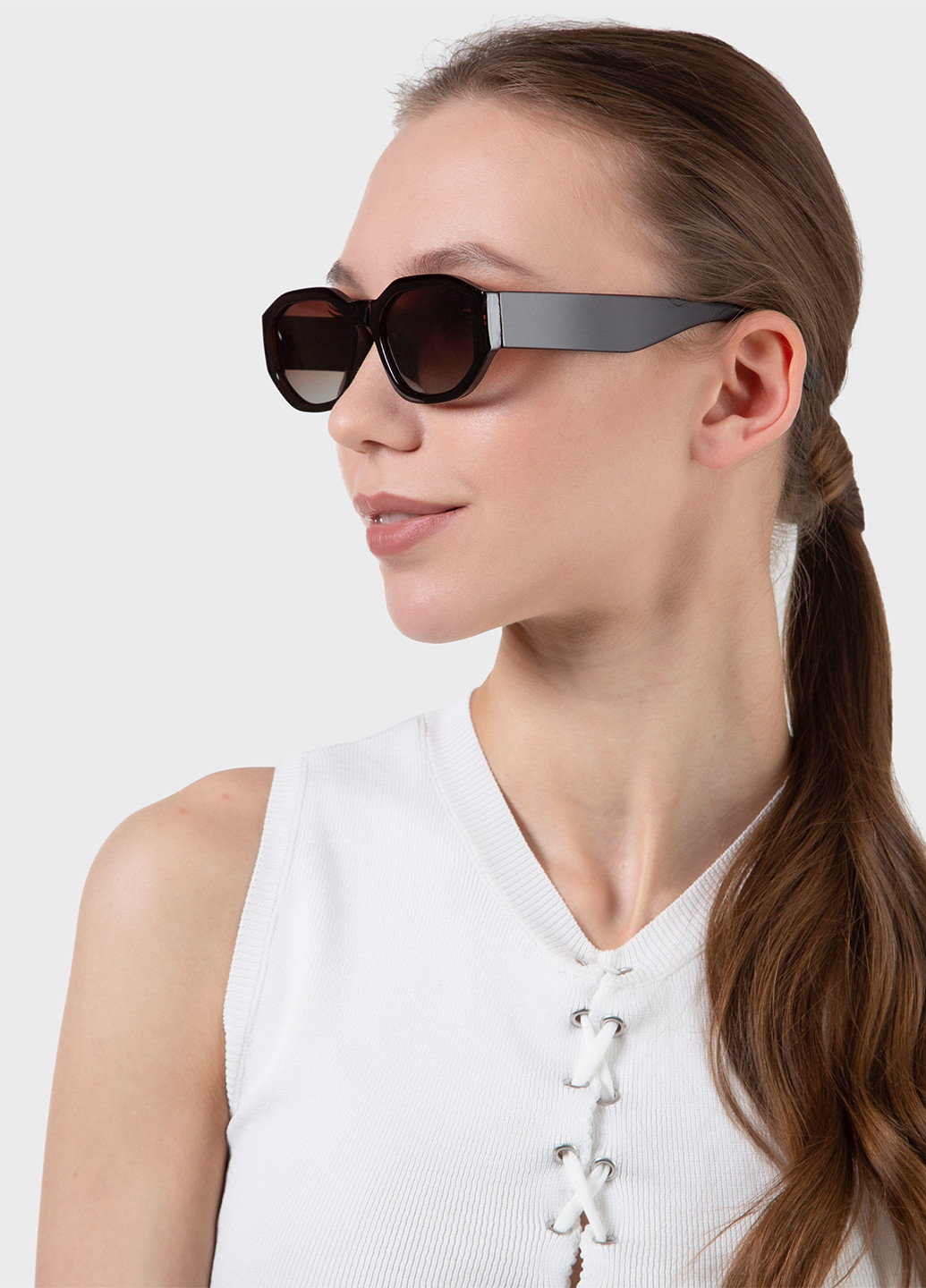 Жіночі сонцезахисні окуляри з поляризацією 5007 126019 Gabriela Marioni (258359858)