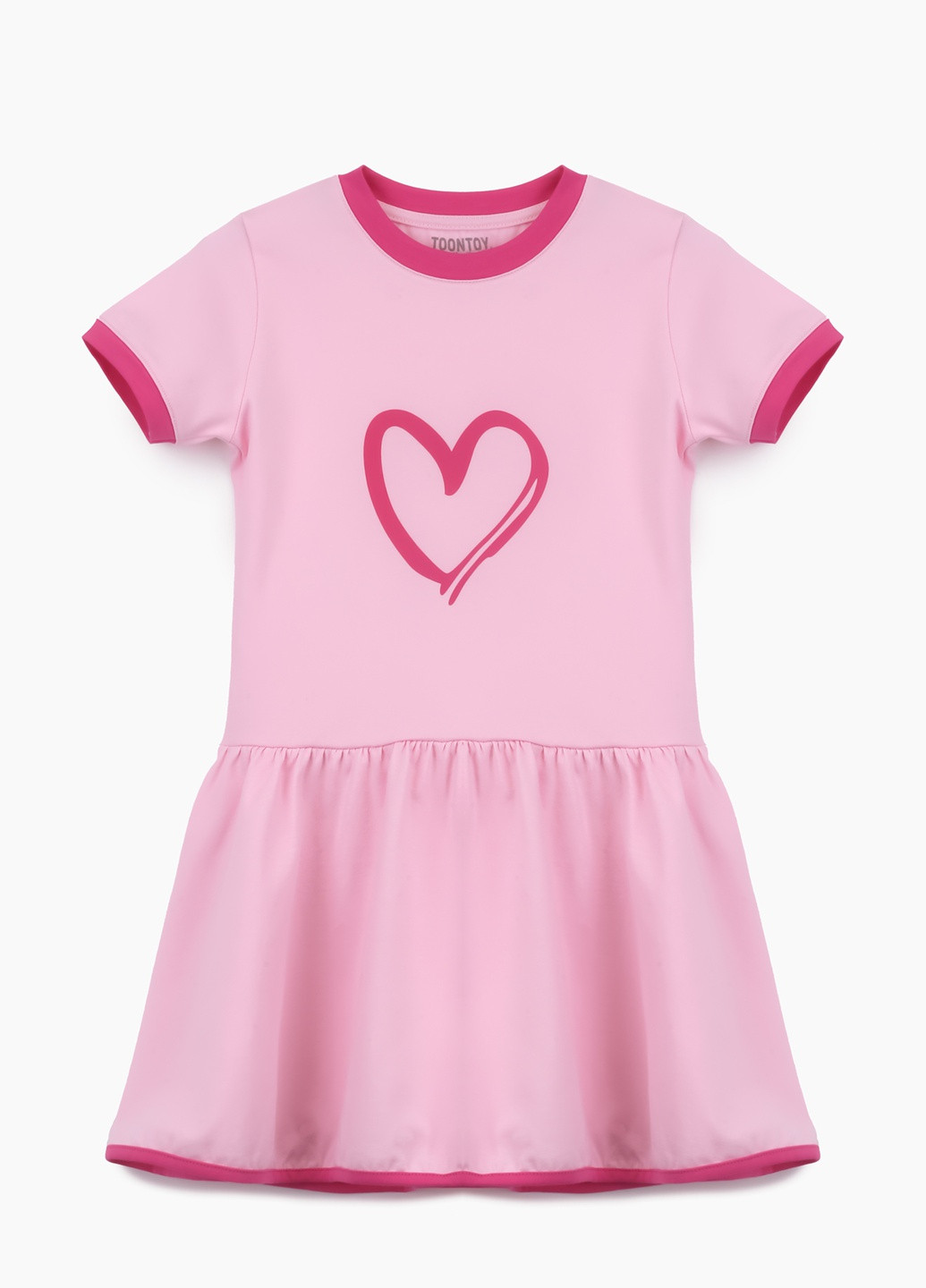 Розовое платье Toontoy (258360157)