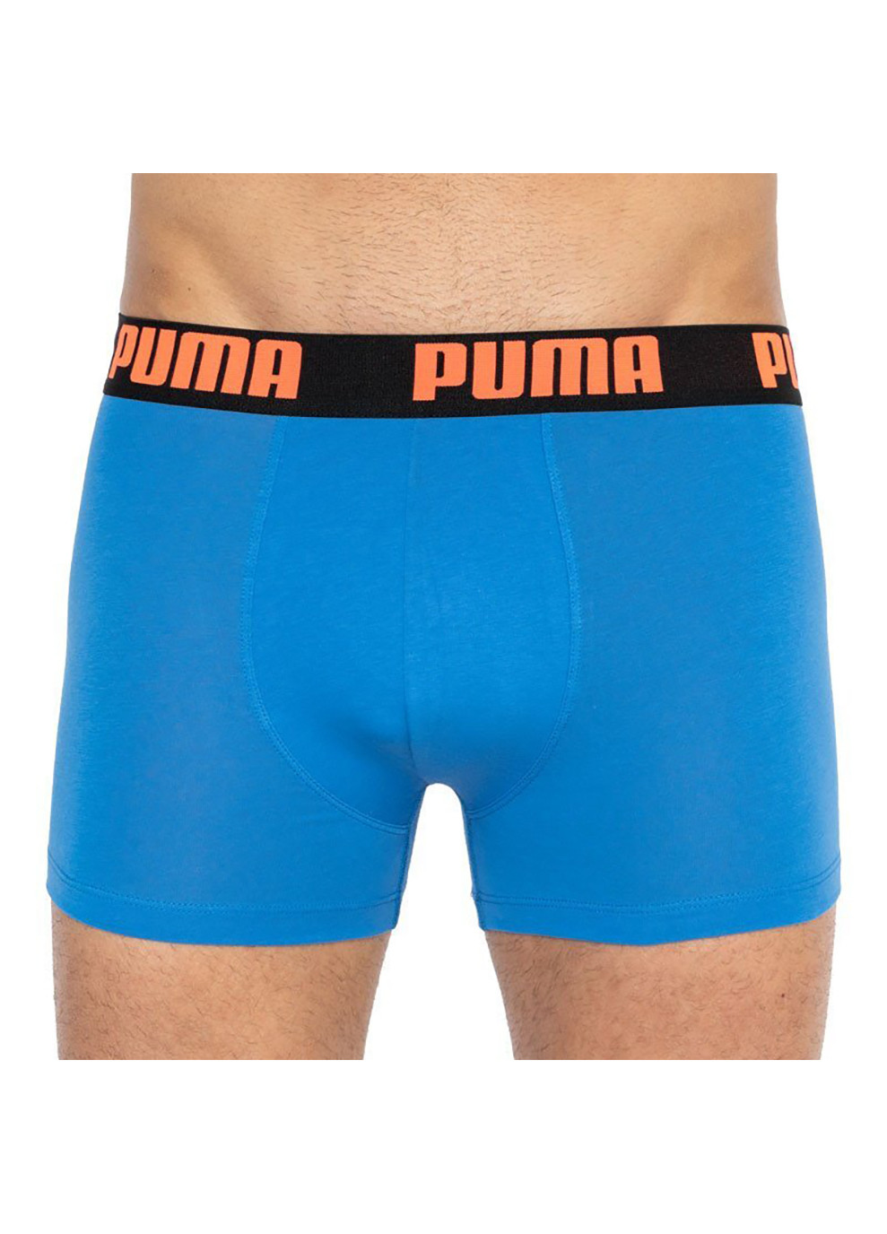 Труси-боксери Statement Boxer 2-pack S black/blue Puma Трусы-боксеры (258402856)
