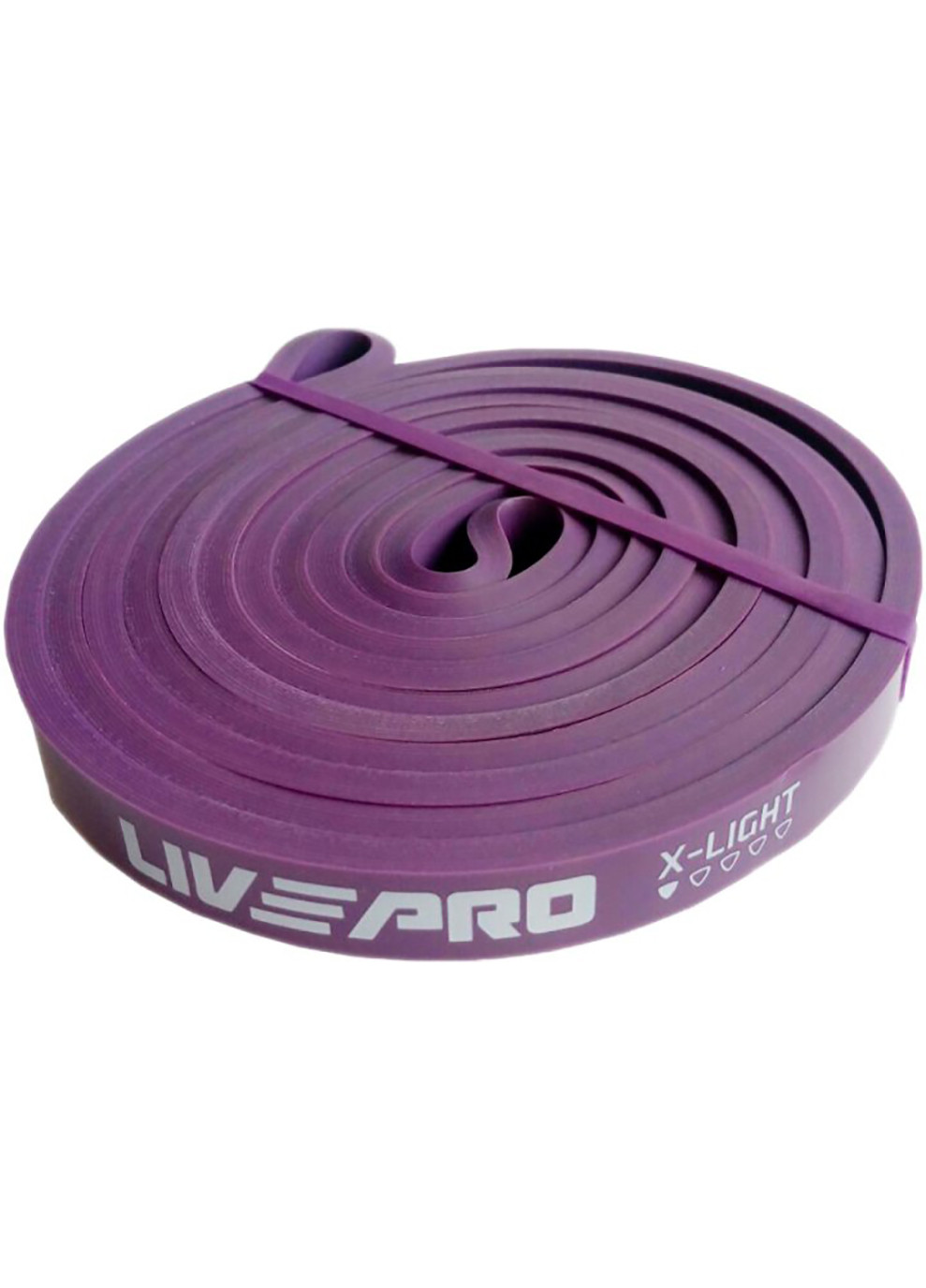 Резина для подтягивания SUPER BAND X-light фиолетовая 2080x13x4.5мм LivePro (258402830)