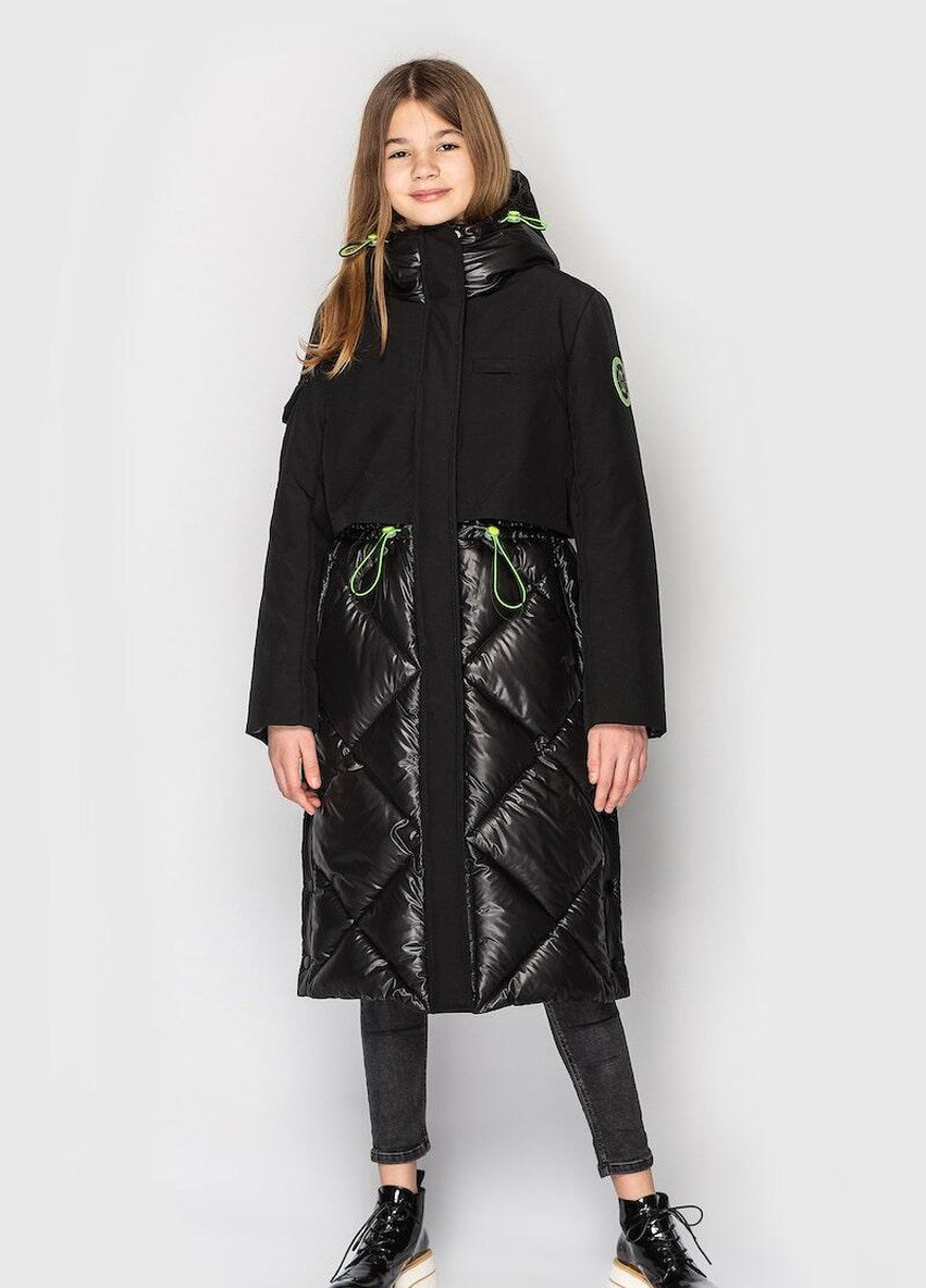 Черное зимнее Куртка-пальто Cvetkov