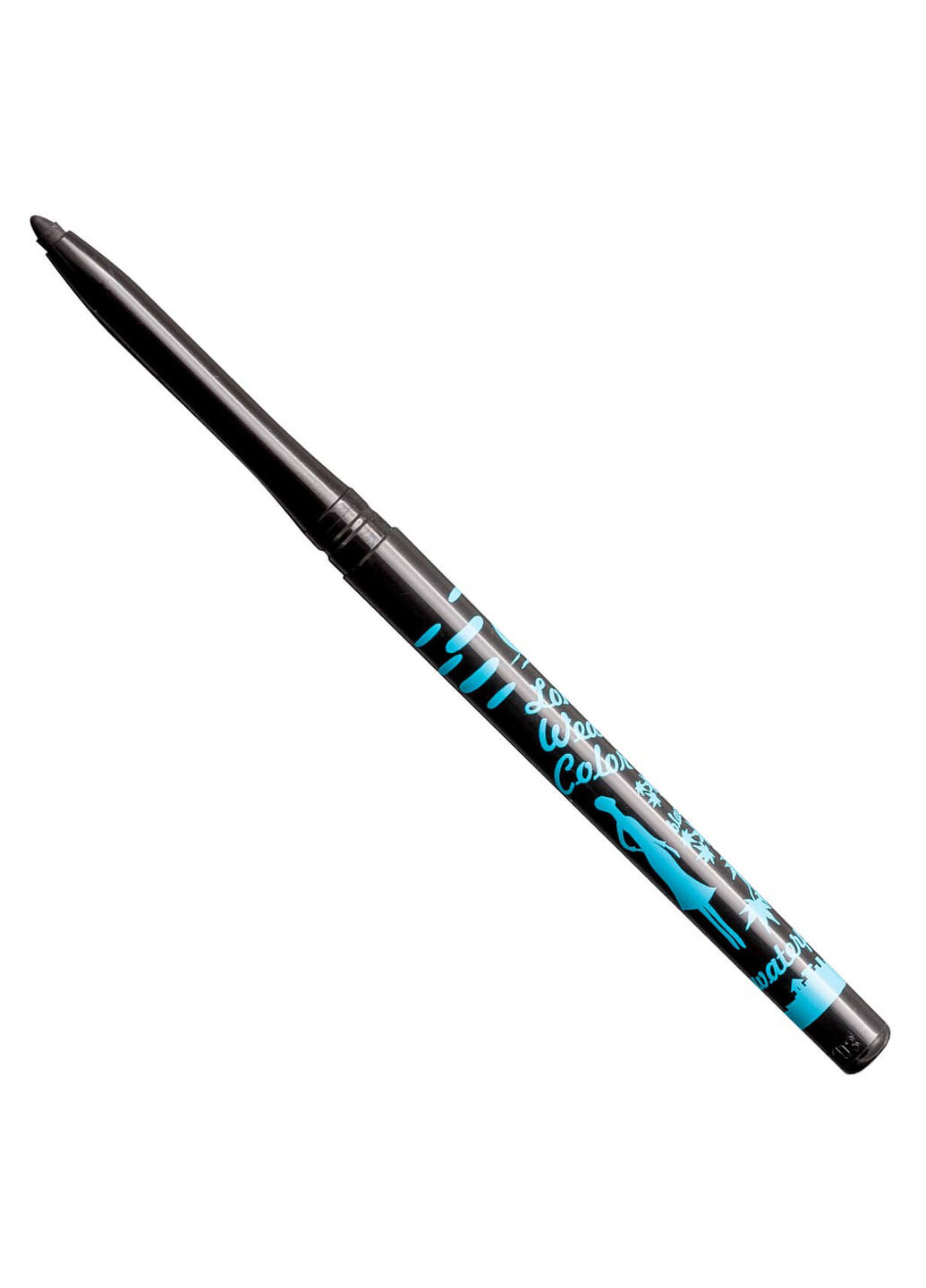Контурний карандаш для глаз Long Wearing Color Basalt Black 1,15г Vipera (258413955)