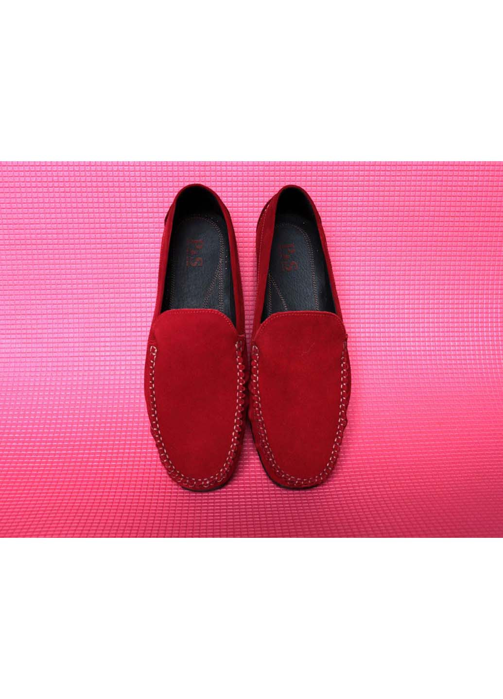 Красные мокасины Prime Shoes
