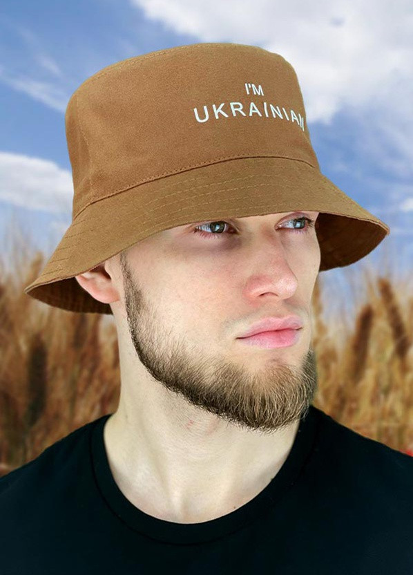 Мужская панама «I`m Ukrainian» Braxton (258403865)