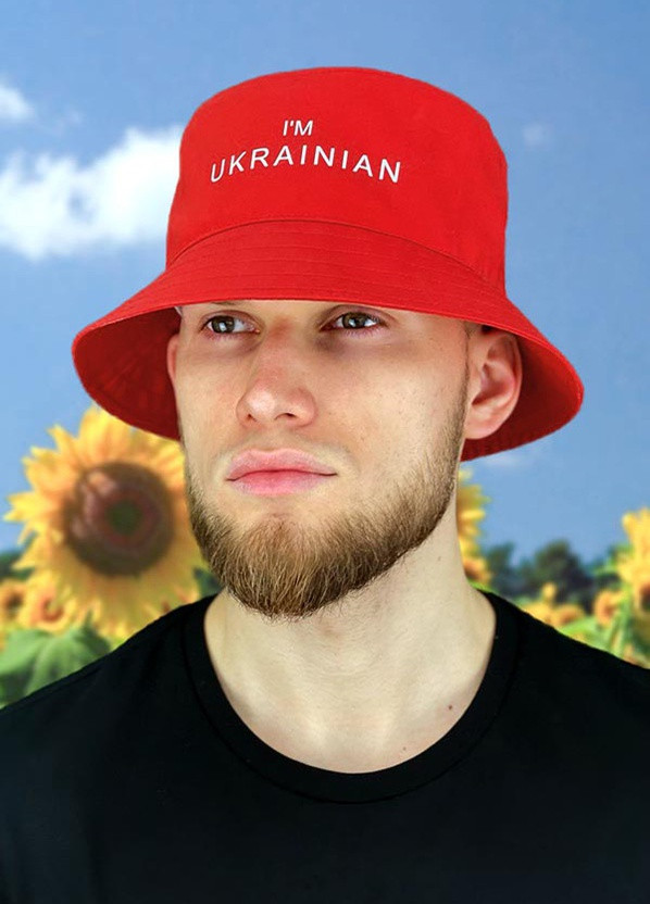 Чоловіча панама "I`m Ukrainian" Braxton (258403861)