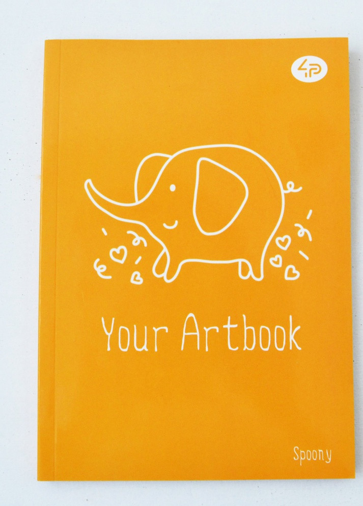 Блокнот Artbook "Spoony" elephant 64 листа формат А5 902736 4PROFI (258526011)