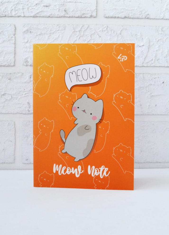 Блокнот "Two in one "Doodle Note", Yellow (Orange) 64 арк. формат А5 902002 4PROFI (258525990)