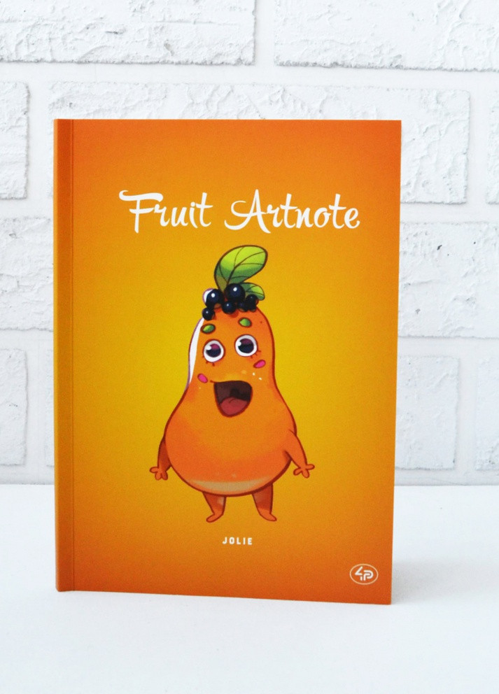 Блокнот "Fruit artnote"Jolie" papaya 64 листа формат А5 902835 4PROFI (258525737)