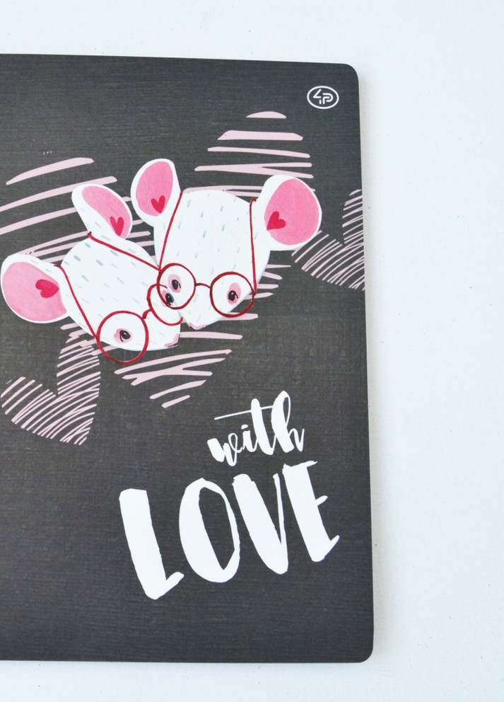 Блокнот "With love", one 40 листов формат А5 902200 4PROFI (258525938)