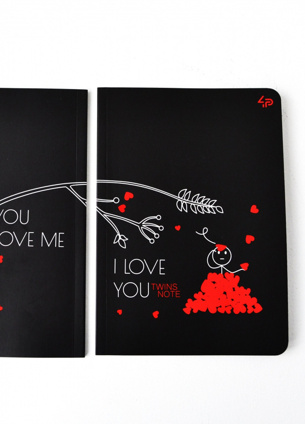 Блокнот "Twins series" love you 40 листов формат А5 904389 4PROFI (258525613)