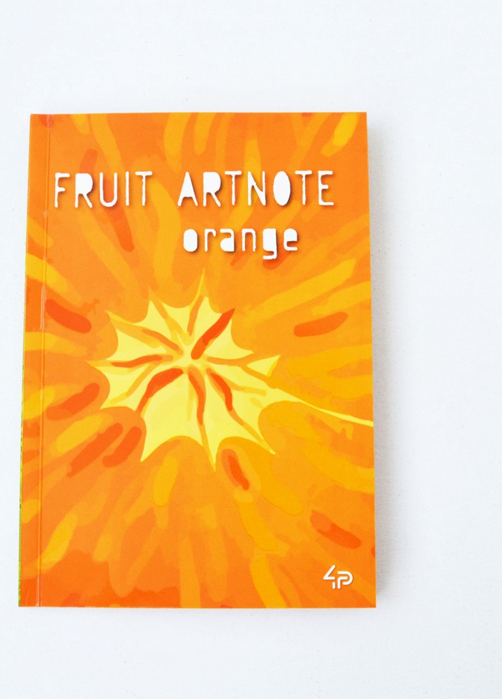 Блокнот "Frutti note", orange 40 листов формат А5 902613 4PROFI (258525666)