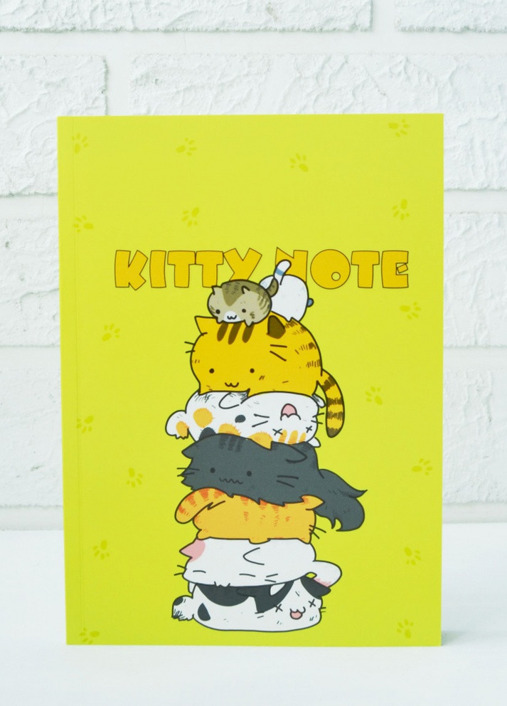 Блокнот "Kitty note",yellow 40 арк. формат A5 900084 4PROFI (258525744)