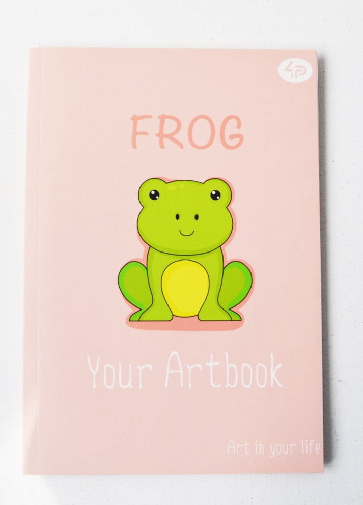 Блокнот Artbook frog 48 арк. формат А5 902316 4PROFI (258526061)