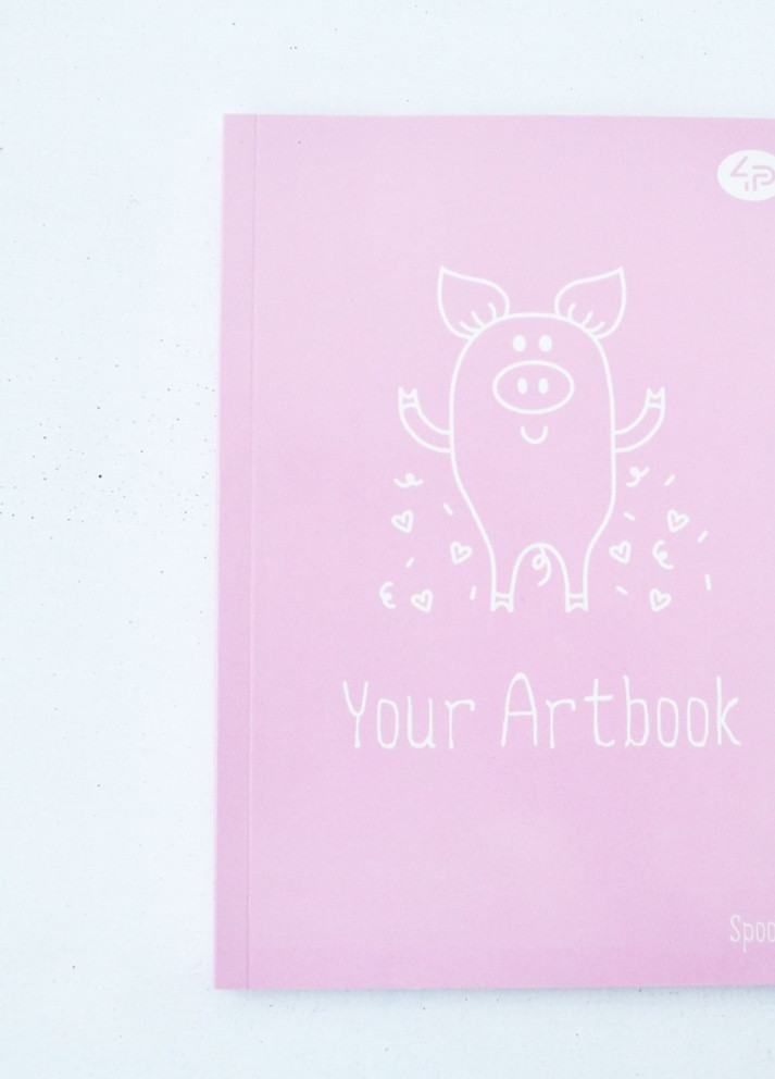 Блокнот Artbook "Spoony" pig 40 листов формат B6 902798 4PROFI (258525973)