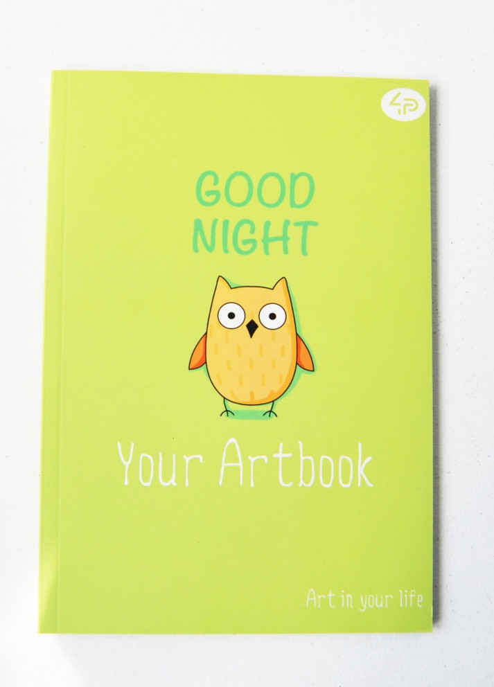 Блокнот Artbook owl 48 листов формат А5 902347 4PROFI (258526012)