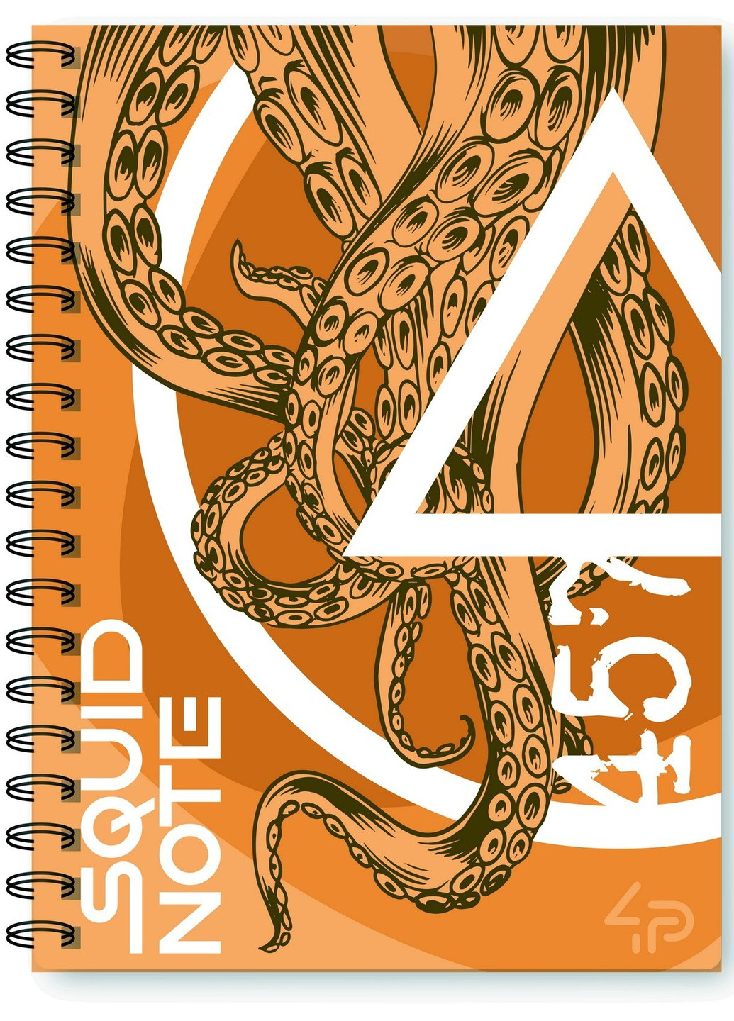 Блокнот "Squid note" yellow 48 арк. формат А5 905171 4PROFI (258525636)