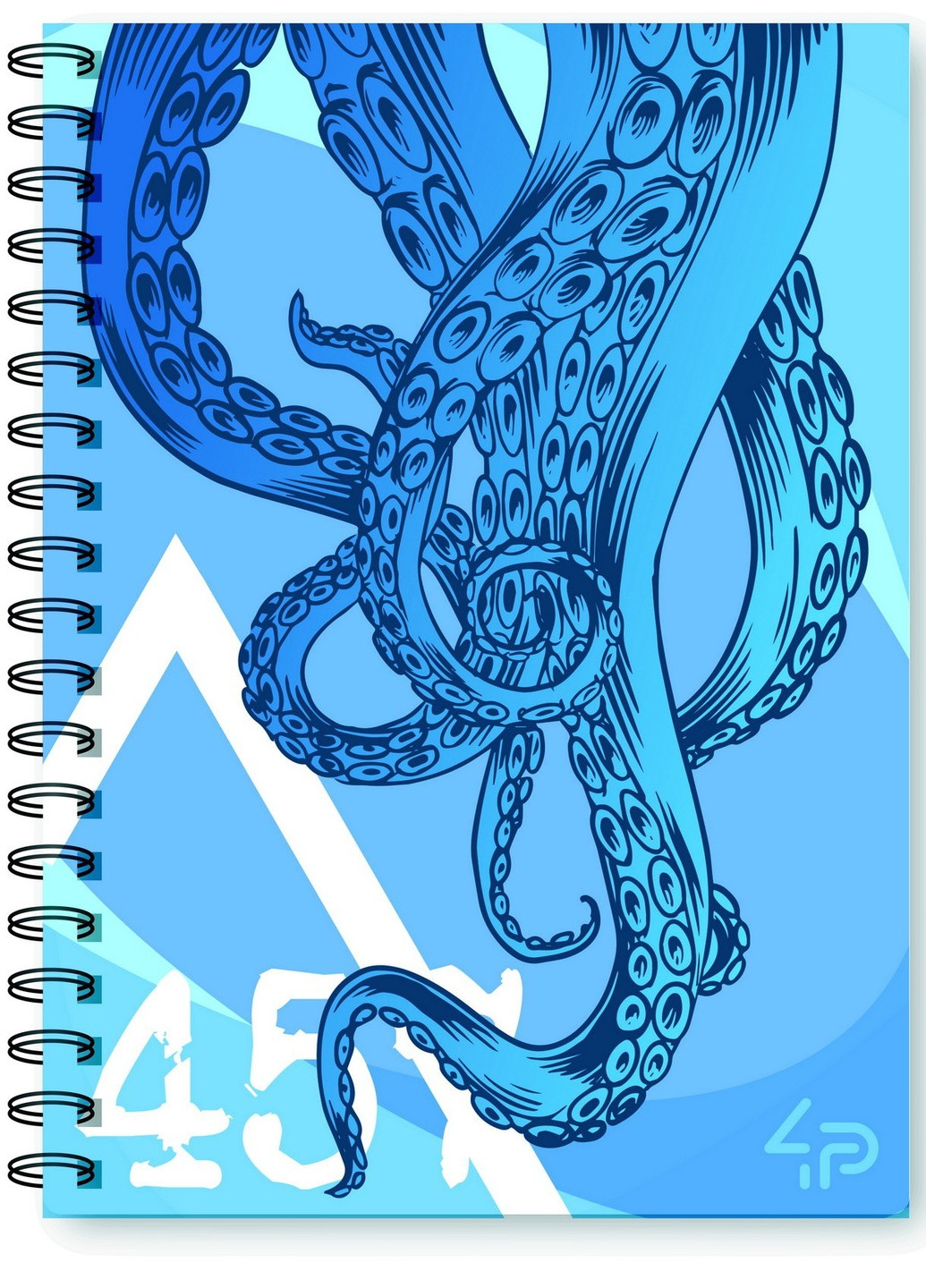 Блокнот "Squid note" blue 48 листов формат А5 905164 4PROFI (258525653)