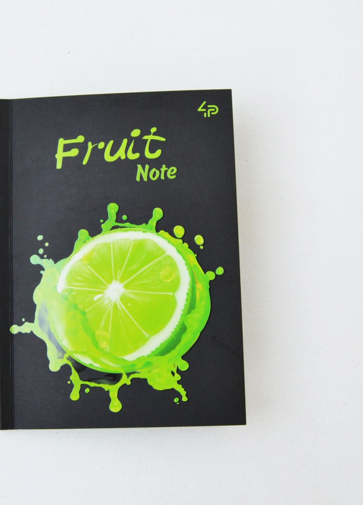 Блокнот "Frutti note", green 40 листов формат В6 903184 4PROFI (258525611)