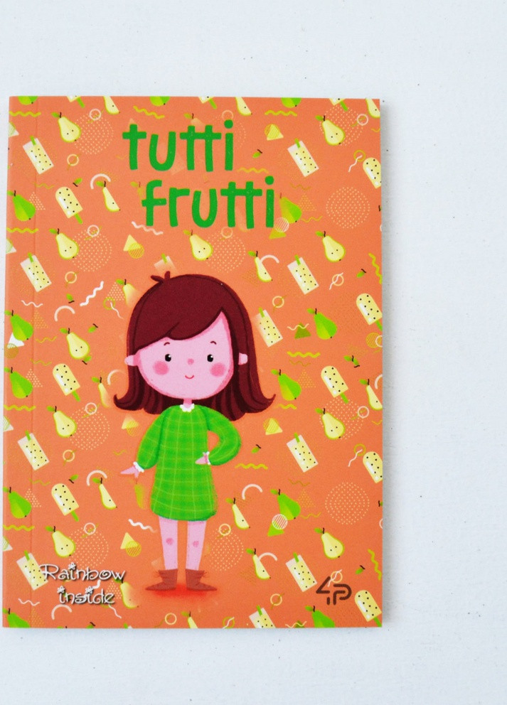 Блокнот "Artbook Rainbow "Tutti Frutti", pear 48 листов формат А6 901395 4PROFI (258525650)