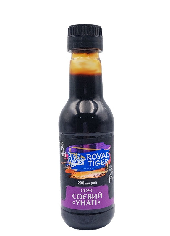Соєвий соус Унагі" ТМ " " 200 мл Royal Tiger (258413894)