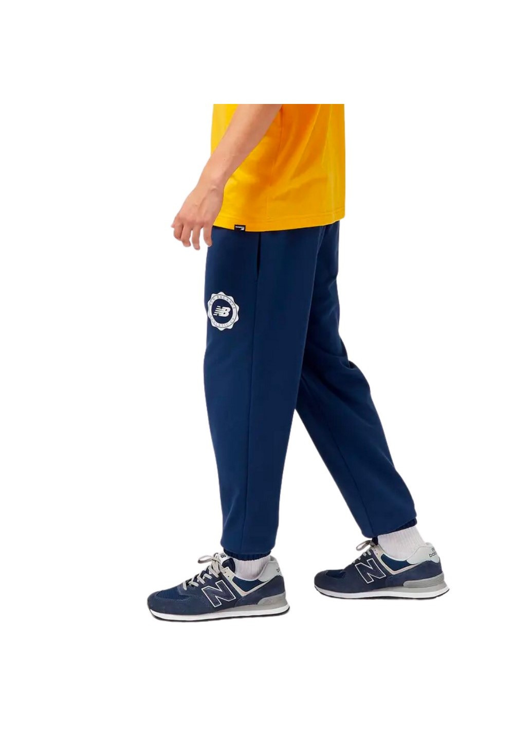 Синие повседневный демисезонные брюки New Balance