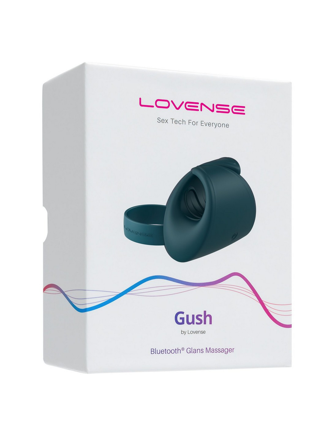Смарт вібро-мастурбатор для головки члена Gush 5,5-8,5х6 см Lovense (258415449)