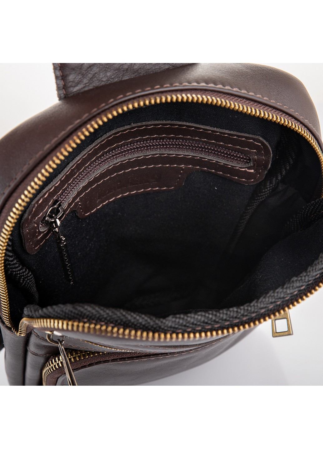 Стильная мужская сумка через плечо из кожи 27х18х5 см Newery (258415513)