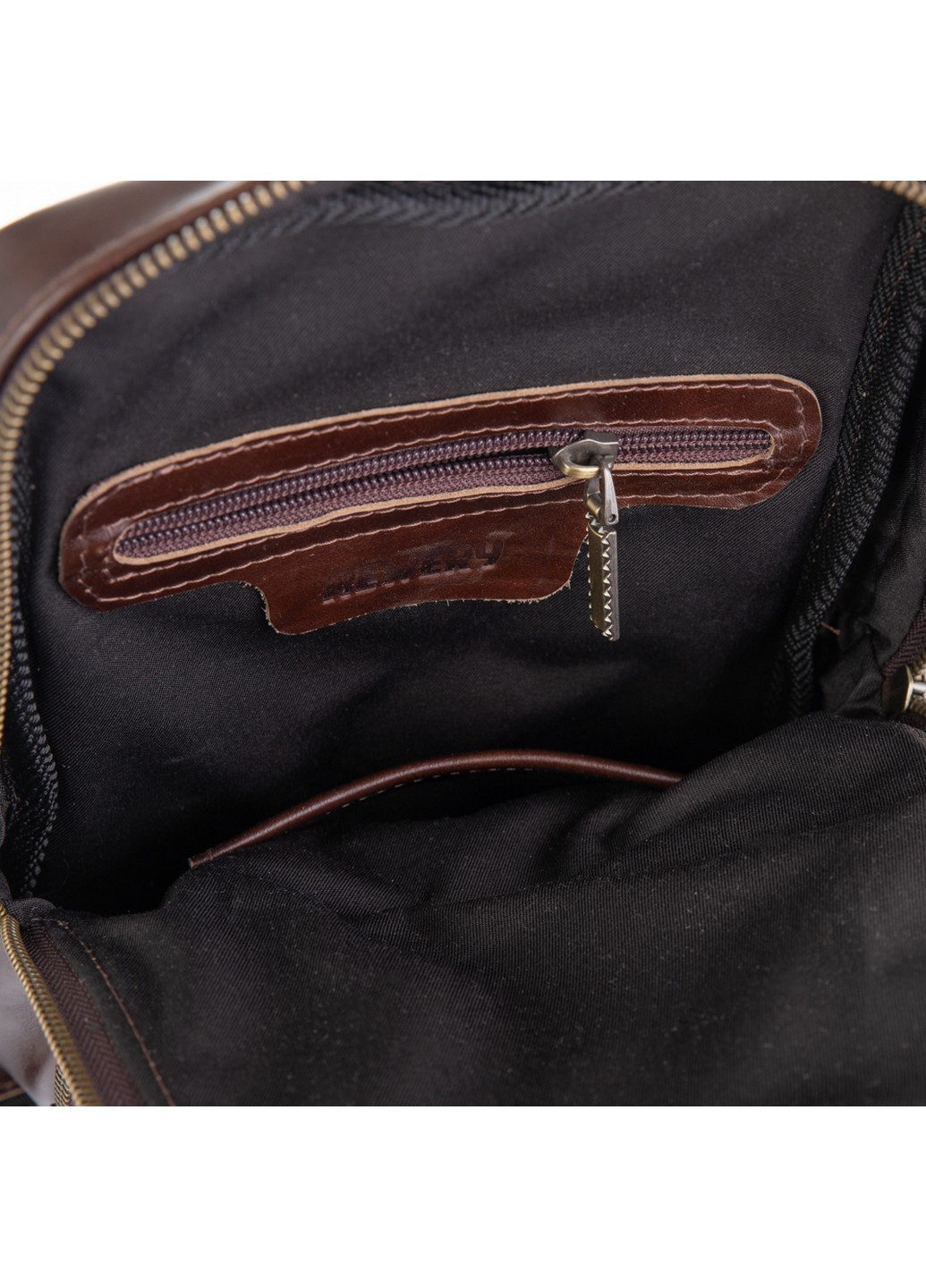 Стильна чоловіча сумка-слінг зі шкіри 31х20х10 см Newery (258415518)