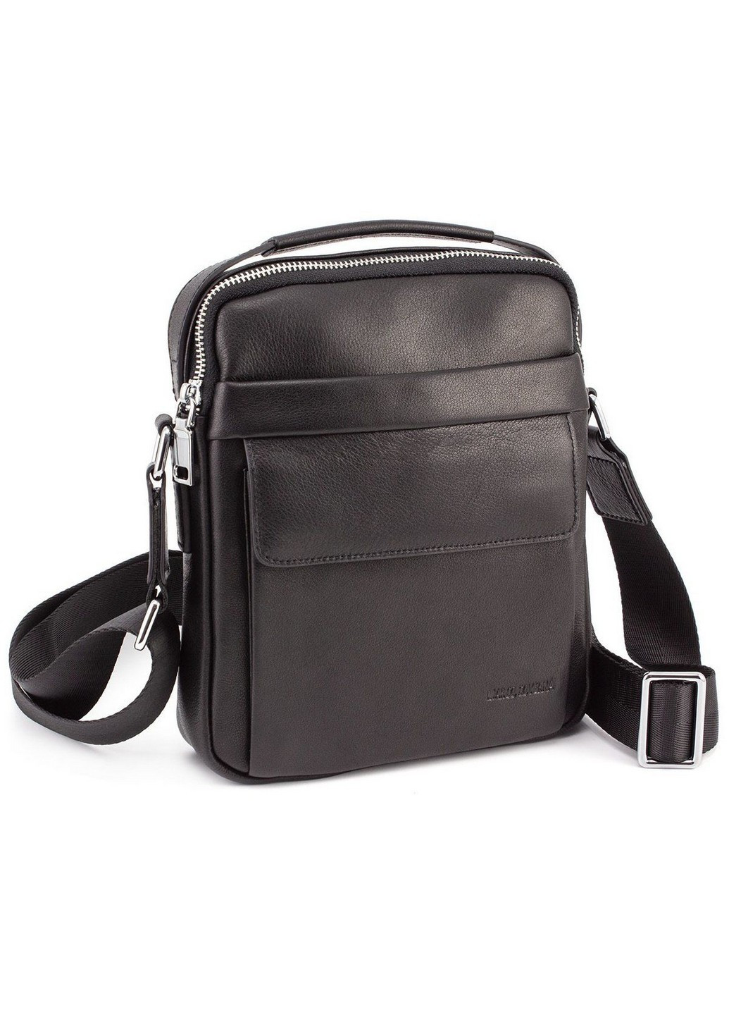 Стильна чоловіча сумка зі шкіри 24х20х5, 5 см Marco Coverna (258415489)