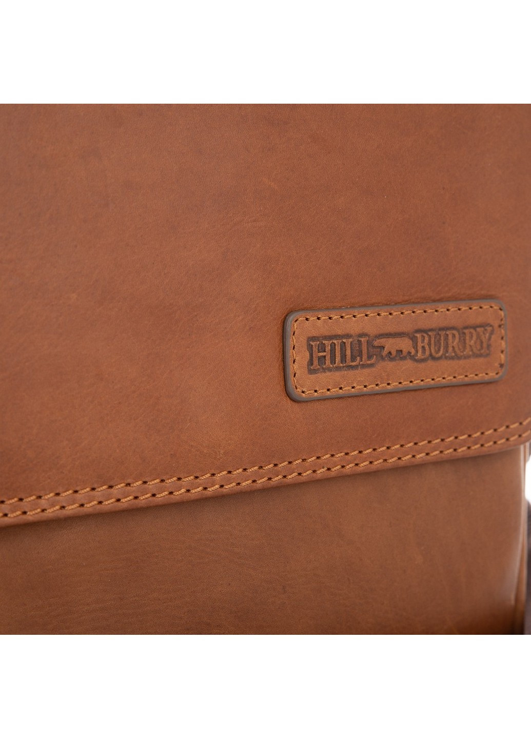 Стильна чоловіча сумка-месенджер зі шкіри 26х23х7 см HILL BURRY (258415223)