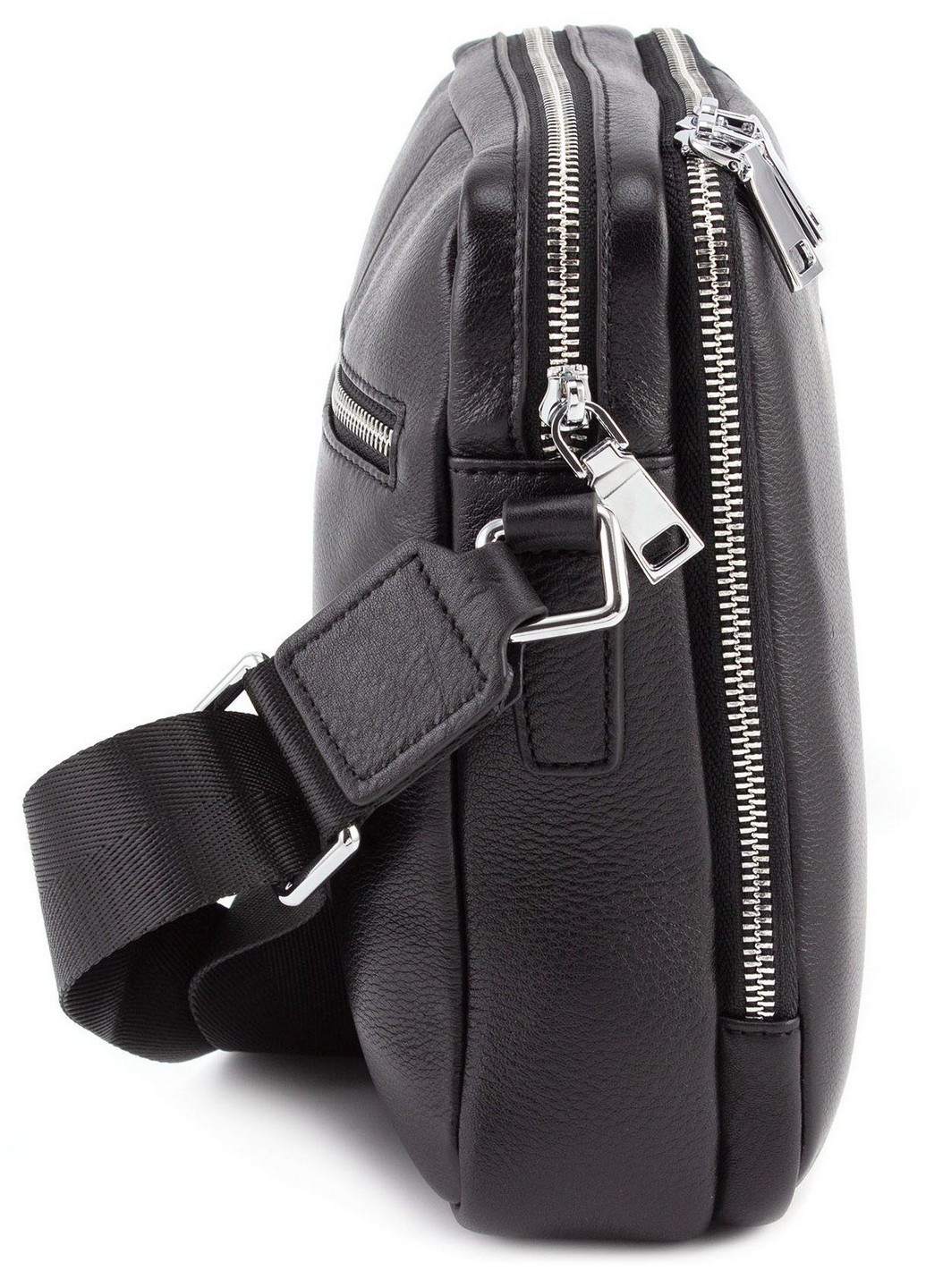 Стильная мужская сумка-мессенджер из кожи 24х20х7 см Marco Coverna (258415467)