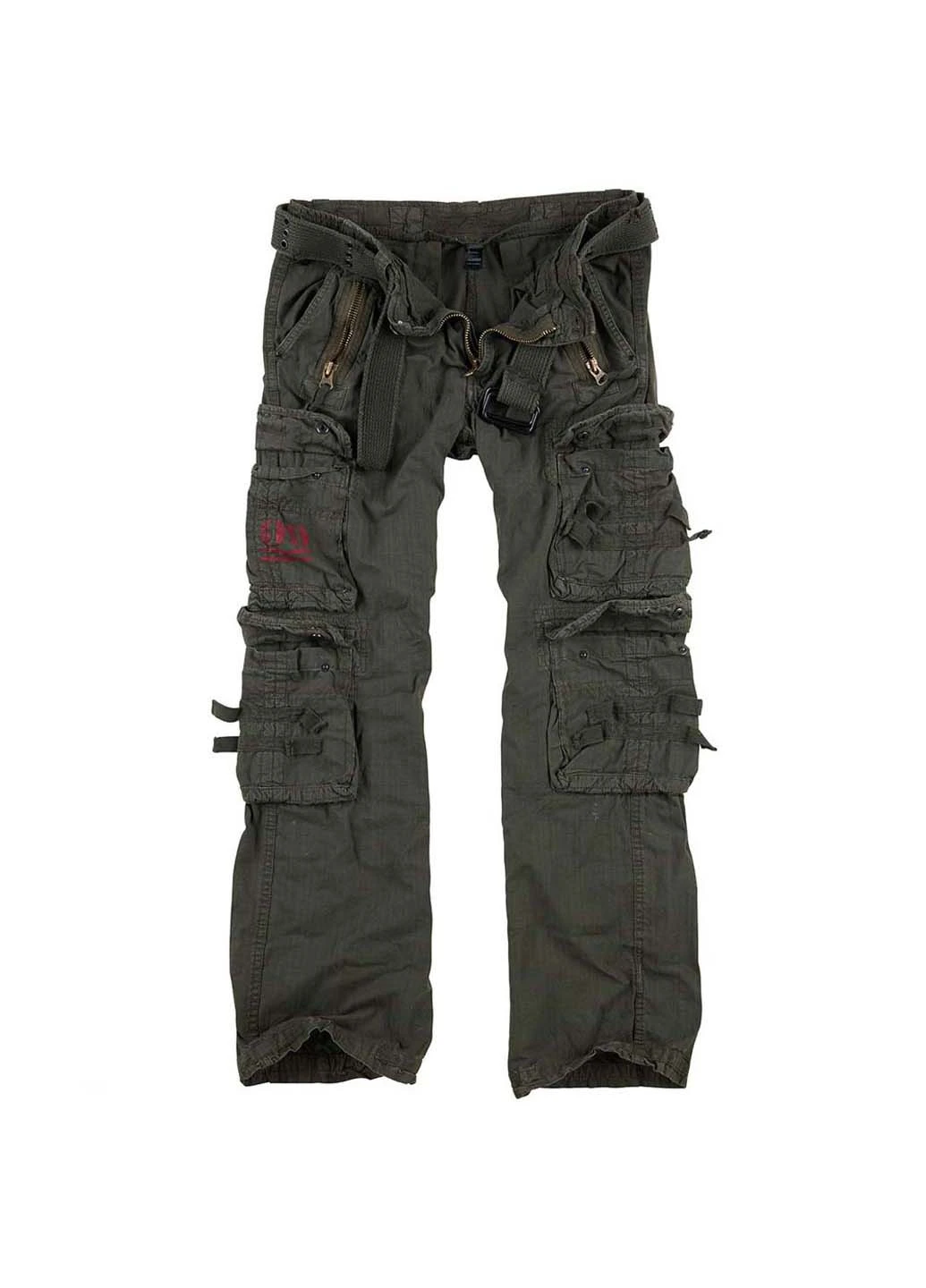 Зеленые кэжуал демисезонные брюки Surplus