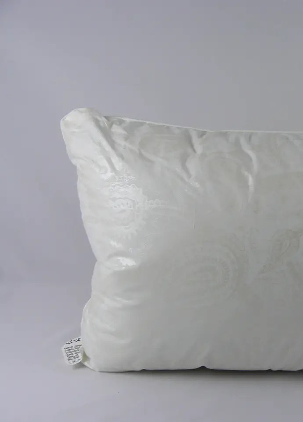 Подушка Лебединий пух 50х70см, тік білий (на блискавці) Bella Villa (258493324)
