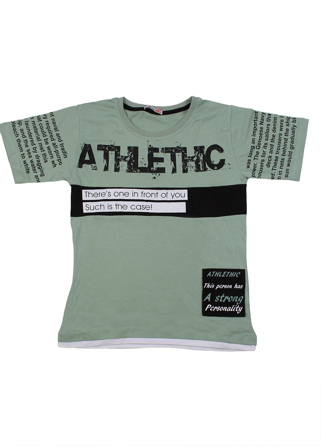 Оливкова літня футболка Haknur